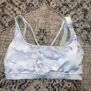 Athleta Elation Snow Dye Sports Bra